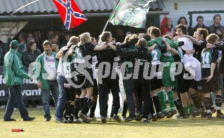 Fussball Regionalliga. SC St. Stefan/Lav. gegen SK St. Andrae/Lavanttal. Jubel (St. Stefan). Klagenfurt, 20.3.2010.
Foto: Kuess
---
pressefotos, pressefotografie, kuess, qs, qspictures, sport, bild, bilder, bilddatenbank