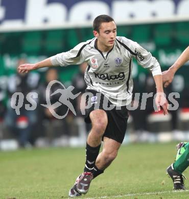 Fussball Bundesliga. SK Austria Kaernten gegen SV Josko Ried. Markus Pink (Kaernten). Klagenfurt, am 20.3.2010.
Foto: Kuess
---
pressefotos, pressefotografie, kuess, qs, qspictures, sport, bild, bilder, bilddatenbank