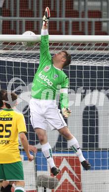 Fussball Bundesliga. SK Austria Kaernten gegen SV Josko Ried. Andreas Schranz (Kaernten). Klagenfurt, am 20.3.2010.
Foto: Kuess
---
pressefotos, pressefotografie, kuess, qs, qspictures, sport, bild, bilder, bilddatenbank