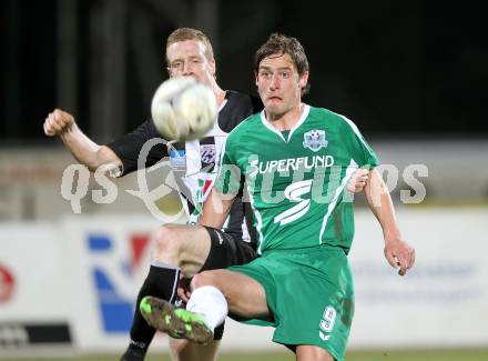 Fussball Regionalliga. SK St. Andrae/Lavanttal gegen FC Superfund Pasching. Daniel Oberlaender (St. Andrae/Lavanttal), Marc Sand (Pasching). Wolfsberg, 26.3.2010.
Foto: Kuess
---
pressefotos, pressefotografie, kuess, qs, qspictures, sport, bild, bilder, bilddatenbank