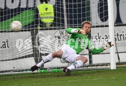 Fussball Bundesliga. SK Austria Kaernten gegen SK Rapid Wien. Andreas Schranz  (Kaernten). Klagenfurt, am 27.3.2010.
Foto: Kuess
---
pressefotos, pressefotografie, kuess, qs, qspictures, sport, bild, bilder, bilddatenbank