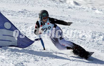 Snowboard. Oesterreichische Meisterschaft. Parallelslalom. Sabine Schoeffmann (AUT). Gerlitzen, am 27.3.2010.
Foto: Kuess
---
pressefotos, pressefotografie, kuess, qs, qspictures, sport, bild, bilder, bilddatenbank