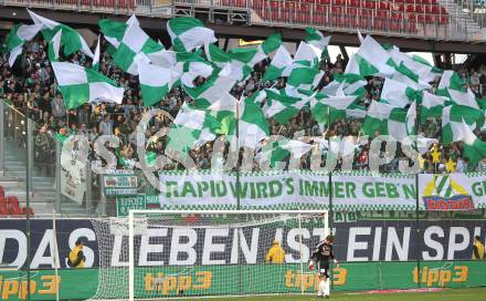 Fussball Bundesliga. SK Austria Kaernten gegen SK Rapid Wien. Fans (Rapid). Klagenfurt, am 27.3.2010.
Foto: Kuess
---
pressefotos, pressefotografie, kuess, qs, qspictures, sport, bild, bilder, bilddatenbank