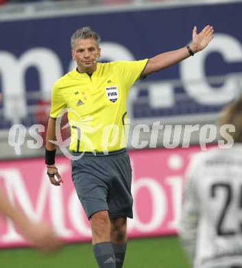 Fussball Bundesliga. SK Austria Kaernten gegen SK Rapid Wien. Schiedsrichter Bernhard Brugger. Klagenfurt, am 27.3.2010.
Foto: Kuess
---
pressefotos, pressefotografie, kuess, qs, qspictures, sport, bild, bilder, bilddatenbank