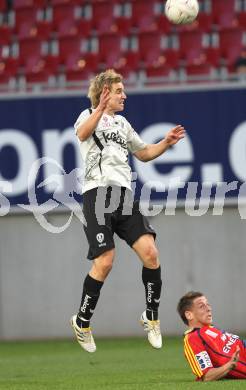 Fussball Bundesliga. SK Austria Kaernten gegen SK Rapid Wien. Peter Pucker (Kaernten). Klagenfurt, am 27.3.2010.
Foto: Kuess
---
pressefotos, pressefotografie, kuess, qs, qspictures, sport, bild, bilder, bilddatenbank