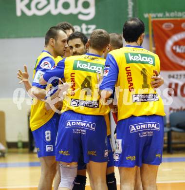 Volleyball. MEVZA. SK Aich/Dob gegen hotVolleys. Jubel (Aich/Dob). Prevalje, 27.3.2010.
Foto: Kuess 

---
pressefotos, pressefotografie, kuess, qs, qspictures, sport, bild, bilder, bilddatenbank