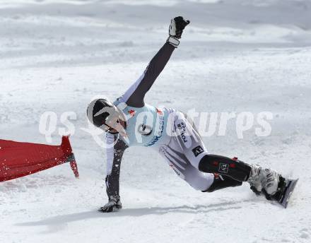 Snowboard. Oesterreichische Meisterschaft. Parallelslalom. Andreas Lausegger (AUT). Gerlitzen, am 27.3.2010.
Foto: Kuess
---
pressefotos, pressefotografie, kuess, qs, qspictures, sport, bild, bilder, bilddatenbank