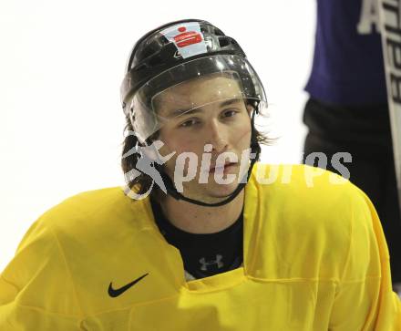 Eishockey. Training Nationalteam Oesterreich. Patrick Harand (Graz 99ers). Klagenfurt, am 29.3.2010.
Foto: Kuess
---
pressefotos, pressefotografie, kuess, qs, qspictures, sport, bild, bilder, bilddatenbank