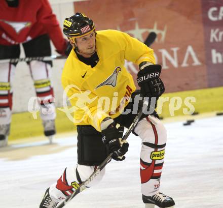 Eishockey. Training Nationalteam Oesterreich. Darcy Werenka (Vienna Capitals). Klagenfurt, am 29.3.2010.
Foto: Kuess
---
pressefotos, pressefotografie, kuess, qs, qspictures, sport, bild, bilder, bilddatenbank