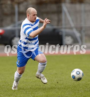 Fussball. Kaerntner Liga. VSV gegen SVG Bleiburg. Barrazutti Daniel  (VSV). Villach, 3.4.2010.
Foto: Kuess
---
pressefotos, pressefotografie, kuess, qs, qspictures, sport, bild, bilder, bilddatenbank