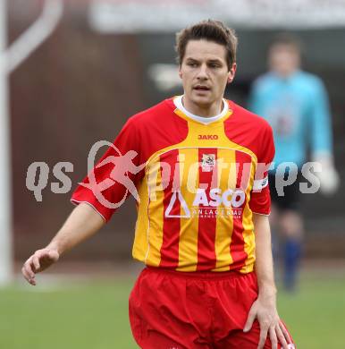 Fussball. Kaerntner Liga. ATSV Wolfsberg gegen SK St. Andrae/Lavanttal 1b.  Michael Friedrich Huebler (Wolfsberg). Wolfsberg, 5.4.2010.
Foto: Kuess
---
pressefotos, pressefotografie, kuess, qs, qspictures, sport, bild, bilder, bilddatenbank