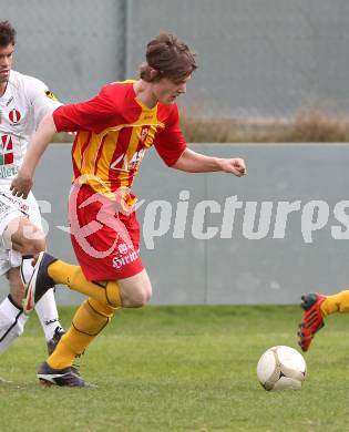 Fussball. Kaerntner Liga. ATSV Wolfsberg gegen SK St. Andrae/Lavanttal 1b.  Dorian Robert Melcher (Wolfsberg). Wolfsberg, 5.4.2010.
Foto: Kuess
---
pressefotos, pressefotografie, kuess, qs, qspictures, sport, bild, bilder, bilddatenbank