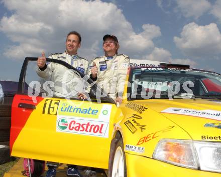 Motorsport. BP Ultimate Rallye im Lavanttal 2010 (Lavanttal Rallye).  Kramer Alfred, Rausch Jürgen (Mitsubishi Lancer EVO 6,5). Wolfsberg,  9.4.2010.
Foto: Kuess
---
pressefotos, pressefotografie, kuess, qs, qspictures, sport, bild, bilder, bilddatenbank