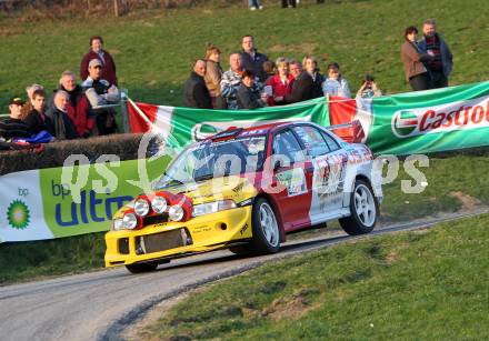 Motorsport. BP Ultimate Rallye im Lavanttal 2010 (Lavanttal Rallye).  Kramer Alfred, Rausch Jürgen (Mitsubishi Lancer EVO 6,5). Wolfsberg,  9.4.2010.
Foto: Kuess
---
pressefotos, pressefotografie, kuess, qs, qspictures, sport, bild, bilder, bilddatenbank