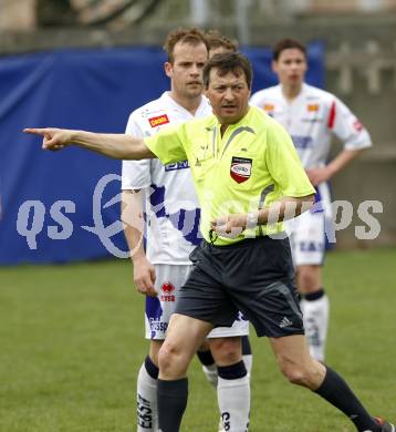 Fussball. Regionalliga. SAK gegen St. Florian. Schiedsrichter Gruber Johann. Klagenfurt, 10.4.2010.
Foto: Kuess
---
pressefotos, pressefotografie, kuess, qs, qspictures, sport, bild, bilder, bilddatenbank