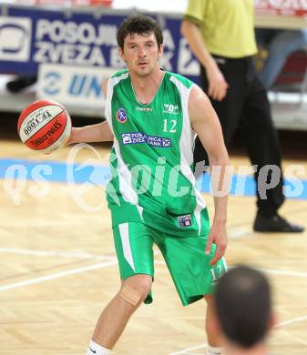 Basketball. 2. Bundesliga. Final Four. KOS KLagenfurt gegen Dornbirn. Selmir Husanovic (KOS). Klagenfurt, am 11.4.2010.
Foto: Kuess
---
pressefotos, pressefotografie, kuess, qs, qspictures, sport, bild, bilder, bilddatenbank