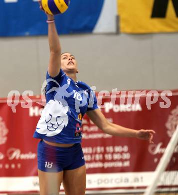 WVL. Volleyball Bundesliga. ATSC Wildcats gegen Hartberg. Kerstin Pichler (Hartberg). Klagenfurt, 14.4.2010.
Foto: Kuess


---
pressefotos, pressefotografie, kuess, qs, qspictures, sport, bild, bilder, bilddatenbank