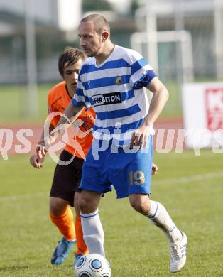 Fussball. Kaerntner Liga. VSV gegen SV Spittal/Drau.  Prettenthaler Rene (VSV). Villach, 17.4.2010. 
Foto: Kuess

---
pressefotos, pressefotografie, kuess, qs, qspictures, sport, bild, bilder, bilddatenbank