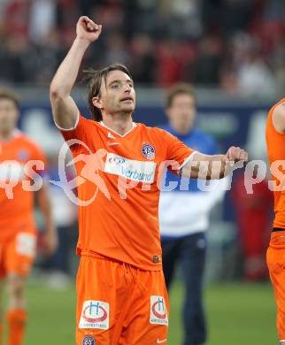 Fussball. Bundesliga. SK Austria Kelag Kaernten gegen FK Austria Wien.  Jubel Petr Vorisek (Wien). Klagenfurt, 17.4.2010. 
Foto: Kuess

---
pressefotos, pressefotografie, kuess, qs, qspictures, sport, bild, bilder, bilddatenbank