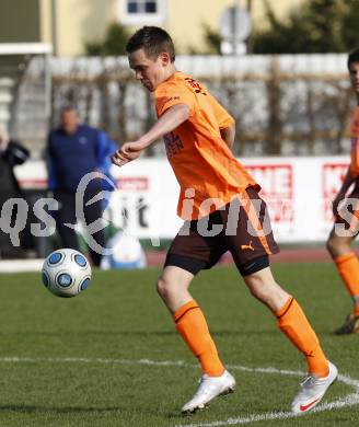 Fussball. Kaerntner Liga. VSV gegen SV Spittal/Drau. Lagler Thomas (Spittal). Villach, 17.4.2010. 
Foto: Kuess

---
pressefotos, pressefotografie, kuess, qs, qspictures, sport, bild, bilder, bilddatenbank