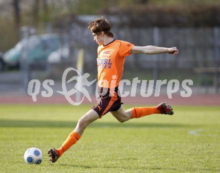 Fussball. Kaerntner Liga. VSV gegen SV Spittal/Drau.  Pertl Thomas (Spittal). Villach, 17.4.2010. 
Foto: Kuess

---
pressefotos, pressefotografie, kuess, qs, qspictures, sport, bild, bilder, bilddatenbank