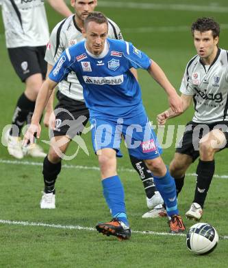 Fussball OEFB Stiegl Cup. SK Austria Kaernten gegen SC Magna Wr. Neustadt. Johannes Aigner (Wr. Neustadt). Klagenfurt, am 20.4.2010.
Foto: Kuess
---
pressefotos, pressefotografie, kuess, qs, qspictures, sport, bild, bilder, bilddatenbank