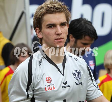 Fussball. Bundesliga. SK Austria Kelag Kaernten  gegen Red Bull Salzburg. Peter Pucker (Austria Kaernten). Klagenfurt, 10.4.2010. 
Foto: Kuess

---
pressefotos, pressefotografie, kuess, qs, qspictures, sport, bild, bilder, bilddatenbank