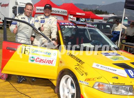 Motorsport. BP Ultimate Rallye im Lavanttal 2010 (Lavanttal Rallye).?Kramer Alfred, Rausch Juergen (Mitsubishi Lancer EVO 6,5). Wolfsberg,am? 9.4.2010.
Foto: Kuess
---
pressefotos, pressefotografie, kuess, qs, qspictures, sport, bild, bilder, bilddatenbank