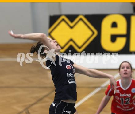 WVL. Volleyball Bundesliga. ATSC Wildcats gegen Hartberg. Kristina Fabris (Wildcats). Klagenfurt, 14.4.2010.
Foto: Kuess


---
pressefotos, pressefotografie, kuess, qs, qspictures, sport, bild, bilder, bilddatenbank