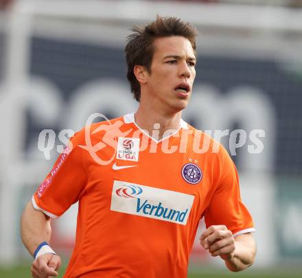 Fussball. Bundesliga. SK Austria Kelag Kaernten gegen FK Austria Wien.  Roland Linz (Wien). Klagenfurt, 17.4.2010. 
Foto: Kuess

---
pressefotos, pressefotografie, kuess, qs, qspictures, sport, bild, bilder, bilddatenbank