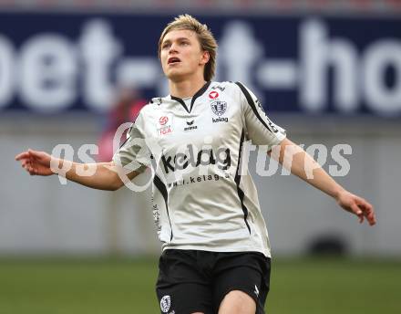 Fussball. Bundesliga. SK Austria Kelag Kaernten gegen FK Austria Wien.  Stefan Hierlaender (Austria Kaernten). Klagenfurt, 17.4.2010. 
Foto: Kuess

---
pressefotos, pressefotografie, kuess, qs, qspictures, sport, bild, bilder, bilddatenbank