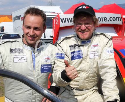 Motorsport. BP Ultimate Rallye im Lavanttal 2010 (Lavanttal Rallye).  Kramer Alfred, Rausch Jürgen (Mitsubishi Lancer EVO 6,5). Wolfsberg,  9.4.2010.
Foto: Kuess
---
pressefotos, pressefotografie, kuess, qs, qspictures, sport, bild, bilder, bilddatenbank