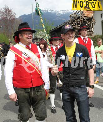 Schi Nordisch. Schispringen. Empfang Olympiasieger  Thomas Morgenstern. Thomas Morgenstern. Lieserhofen, am 24.4.2010.
Foto: Kuess
---
pressefotos, pressefotografie, kuess, qs, qspictures, sport, bild, bilder, bilddatenbank