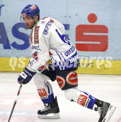 EBEL. Eishockey Bundesliga. EC Pasut VSV gegen Graz 99ers. Gerhard Unterluggauer (VSV). Villach, am 15.1.2010.
Foto: Kuess 


---
pressefotos, pressefotografie, kuess, qs, qspictures, sport, bild, bilder, bilddatenbank