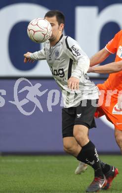 Fussball. Bundesliga. SK Austria Kelag Kaernten gegen FK Austria Wien.  Leonhard Kaufmann (Austria Kaernten). Klagenfurt, 17.4.2010. 
Foto: Kuess

---
pressefotos, pressefotografie, kuess, qs, qspictures, sport, bild, bilder, bilddatenbank