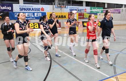 WVL. Volleyball Bundesliga. ATSC Wildcats gegen Hartberg. Jubel (Wildcats). Klagenfurt, 14.4.2010.
Foto: Kuess


---
pressefotos, pressefotografie, kuess, qs, qspictures, sport, bild, bilder, bilddatenbank