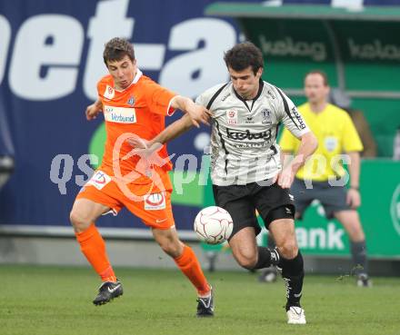 Fussball. Bundesliga. SK Austria Kelag Kaernten gegen FK Austria Wien.  Goran Aleksic (Austria Kaernten). Klagenfurt, 17.4.2010. 
Foto: Kuess

---
pressefotos, pressefotografie, kuess, qs, qspictures, sport, bild, bilder, bilddatenbank