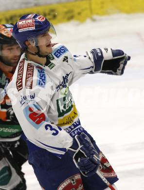 EBEL. Eishockey Bundesliga. EC Pasut VSV gegen Graz 99ers. Andreas Kristler (VSV). Villach, am 15.1.2010.
Foto: Kuess 


---
pressefotos, pressefotografie, kuess, qs, qspictures, sport, bild, bilder, bilddatenbank