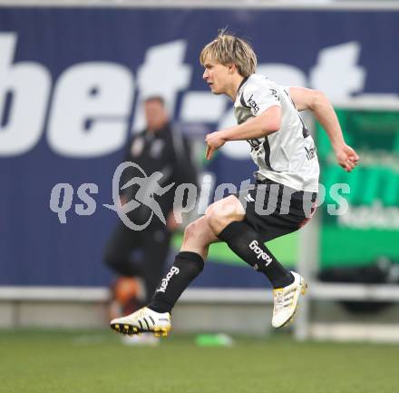 Fussball. Bundesliga. SK Austria Kelag Kaernten gegen FK Austria Wien.  Stefan Hierlaender (Austria Kaernten). Klagenfurt, 17.4.2010. 
Foto: Kuess

---
pressefotos, pressefotografie, kuess, qs, qspictures, sport, bild, bilder, bilddatenbank