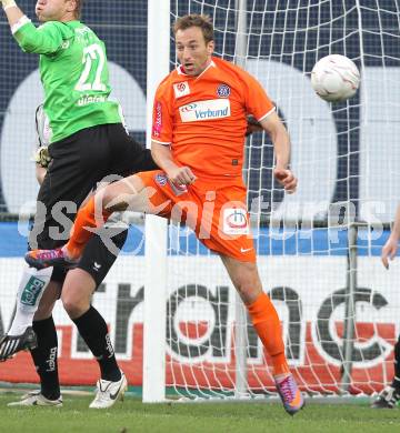 Fussball. Bundesliga. SK Austria Kelag Kaernten gegen FK Austria Wien.   Manuel Ortlechner (Wien). Klagenfurt, 17.4.2010. 
Foto: Kuess

---
pressefotos, pressefotografie, kuess, qs, qspictures, sport, bild, bilder, bilddatenbank