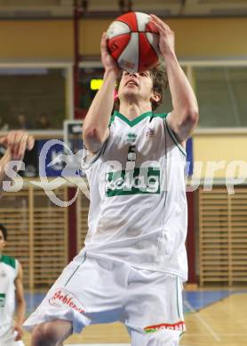 Basketball Kaerntner Liga. Woerthersee Piraten gegen KOS Klagenfurt.  Sebastian Schaal (Piraten). Klagenfurt, am 4.5.2010.
Foto: Kuess
---
pressefotos, pressefotografie, kuess, qs, qspictures, sport, bild, bilder, bilddatenbank