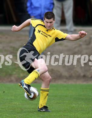 Fussball Unterliga Ost. SV Ludmannsdorf gegen ASKOE Koettmannsdorf.  Krall Mario(Koettmannsdorf). Ludmannsdorf, am 18.4.2010.
Foto: Kuess
---
pressefotos, pressefotografie, kuess, qs, qspictures, sport, bild, bilder, bilddatenbank