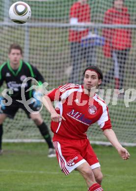 Fussball Unterliga Ost. SV Ludmannsdorf gegen ASKOE Koettmannsdorf.  Kozel Juergen (Ludmannsdorf). Ludmannsdorf, am 18.4.2010.
Foto: Kuess
---
pressefotos, pressefotografie, kuess, qs, qspictures, sport, bild, bilder, bilddatenbank