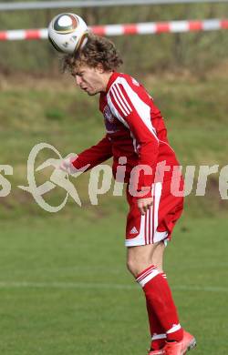 Fussball Unterliga Ost. SV Ludmannsdorf gegen ASKOE Koettmannsdorf.  Smeh Dejan (Ludmannsdorf). Ludmannsdorf, am 18.4.2010.
Foto: Kuess
---
pressefotos, pressefotografie, kuess, qs, qspictures, sport, bild, bilder, bilddatenbank