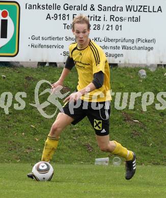 Fussball Unterliga Ost. SV Ludmannsdorf gegen ASKOE Koettmannsdorf.  Linder Martin (Koettmannsdorf). Ludmannsdorf, am 18.4.2010.
Foto: Kuess
---
pressefotos, pressefotografie, kuess, qs, qspictures, sport, bild, bilder, bilddatenbank