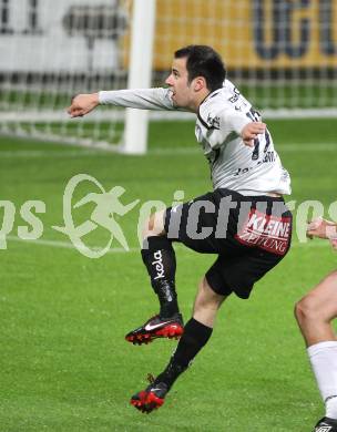 Fussball. Bundesliga. SK Austria Kelag Kaernten gegen LASK Linz.  Leonhard Kaufmann (Austria Kaernten). Klagenfurt, 5.5.2010. 
Foto: Kuess

---
pressefotos, pressefotografie, kuess, qs, qspictures, sport, bild, bilder, bilddatenbank