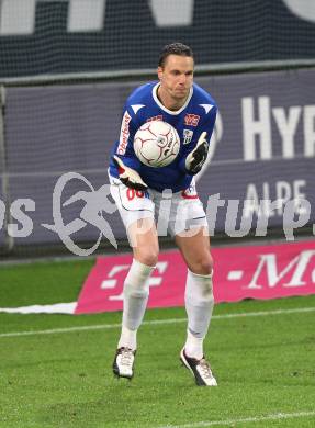 Fussball. Bundesliga. SK Austria Kelag Kaernten gegen LASK Linz.  Juergen Macho (Linz). Klagenfurt, 5.5.2010. 
Foto: Kuess

---
pressefotos, pressefotografie, kuess, qs, qspictures, sport, bild, bilder, bilddatenbank