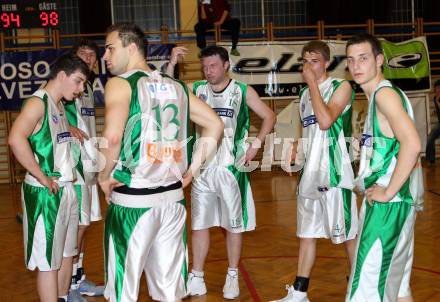 Basketball. Kaerntner Liga. Finale. KOS Klagenfurt gegen Woerthersee Piraten. Enttaeuschung bei KOS. Klagenfurt, 6.5.2010.
Foto: Kuess
---
pressefotos, pressefotografie, kuess, qs, qspictures, sport, bild, bilder, bilddatenbank