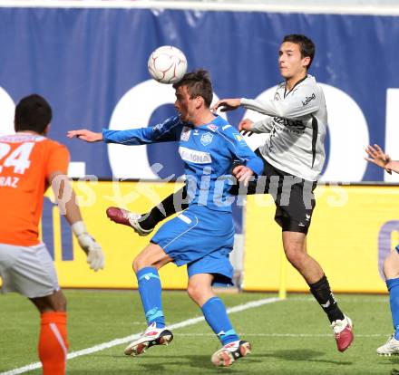 Fussball. Tipp3-Bundesliga. SK Austria Kaernten gegen SC Magna Wiener Neustadt. Markus Pink (Austria Kaernten). Klagenfurt, 13.5.2010. 
Foto: Kuess 

---
pressefotos, pressefotografie, kuess, qs, qspictures, sport, bild, bilder, bilddatenbank