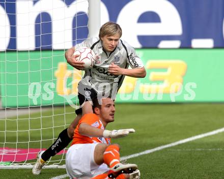 Fussball. Tipp3-Bundesliga. SK Austria Kaernten gegen SC Magna Wiener Neustadt. Stefan Hierlaender (Austria Kaernten). Klagenfurt, 13.5.2010. 
Foto: Kuess 

---
pressefotos, pressefotografie, kuess, qs, qspictures, sport, bild, bilder, bilddatenbank